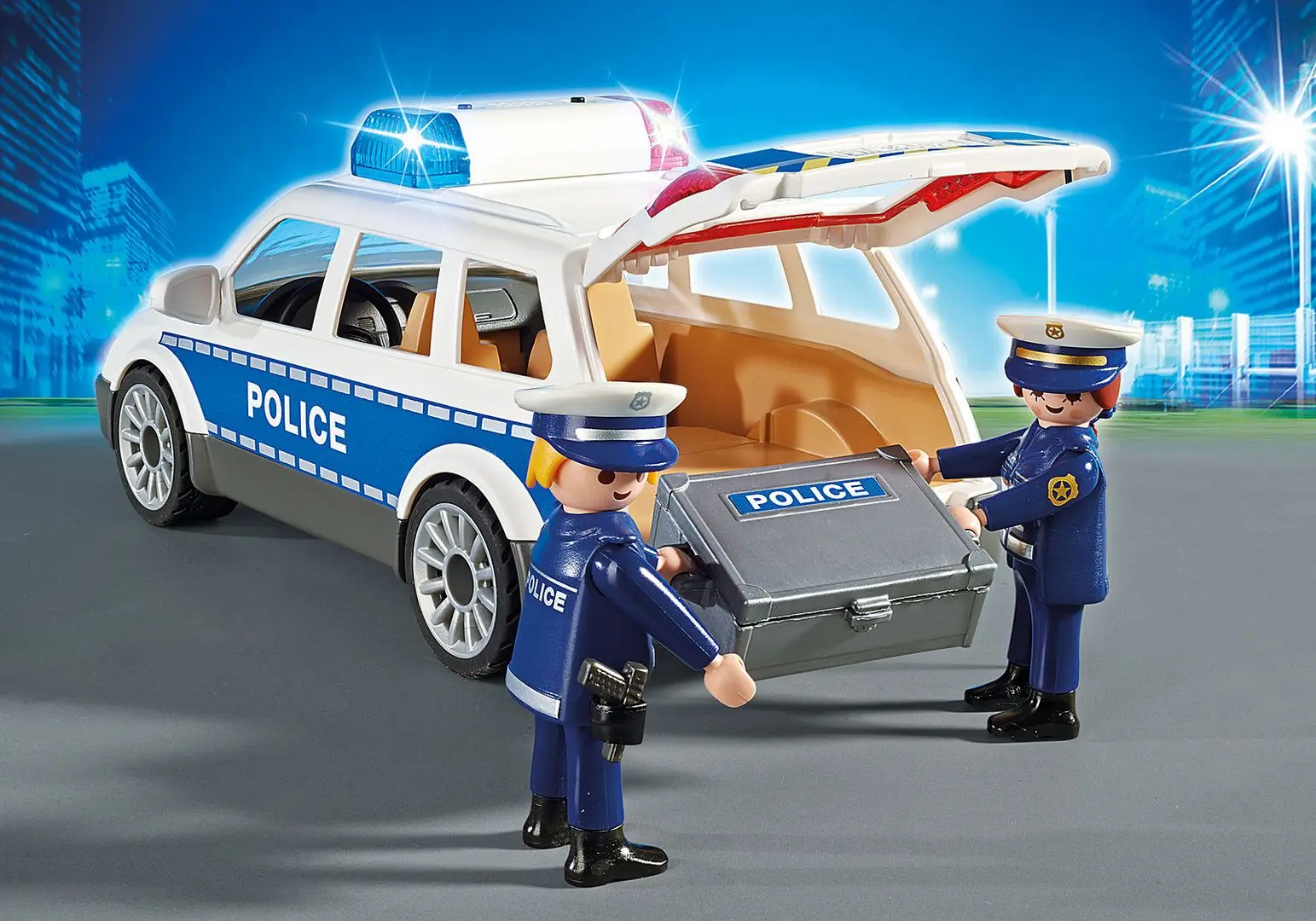 Игровой набор Playmobil Squad Car with Lights and Sound PM6920 - 4