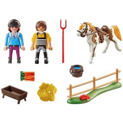 Игровой набор Playmobil Starter Pack Horseback Riding 70505