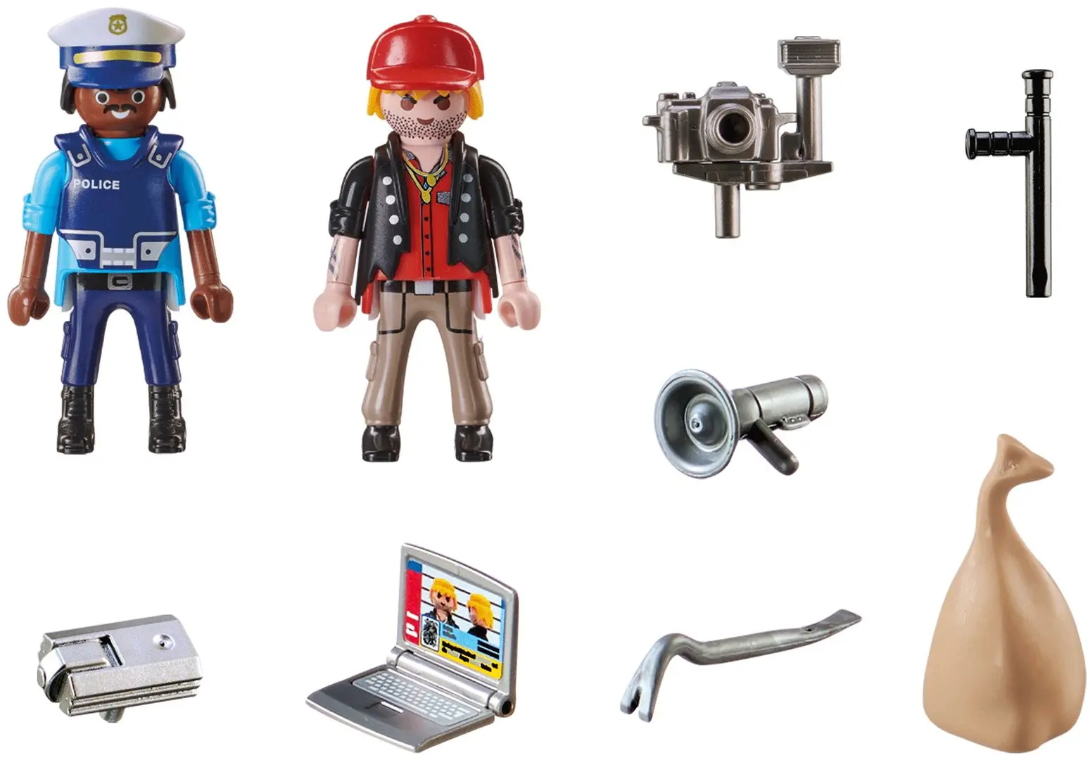 Set de joaca Playmobil Starter Pack Police PM70498