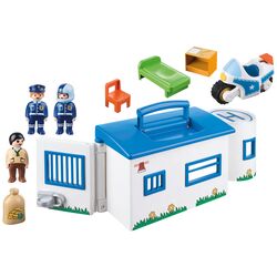 Set de joaca Playmobil Take Along Police Station 1.2.3 PM9382