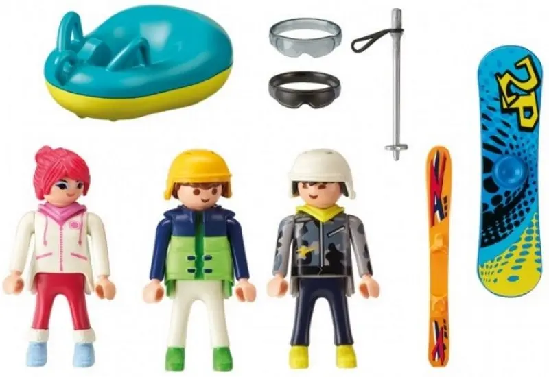 Set de joacă Playmobil Winter Sports Trio 9286
