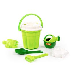 Set de joaca pentru nisip Polesie Safari 93301 (Green) Thumb