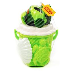 Set de joaca pentru nisip Polesie Safari 93301 (Green) Thumb