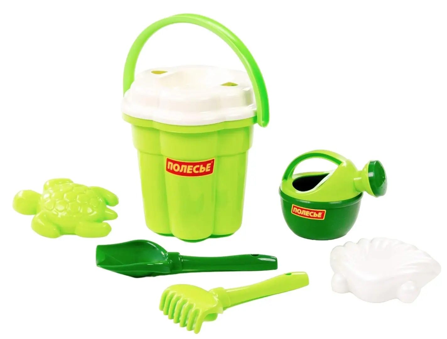 Set de joaca pentru nisip Polesie Safari 93301 (Green)
