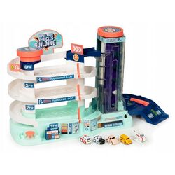 Игровой набор Procart Super Auto Vehicles Building (White/Blue) Thumb