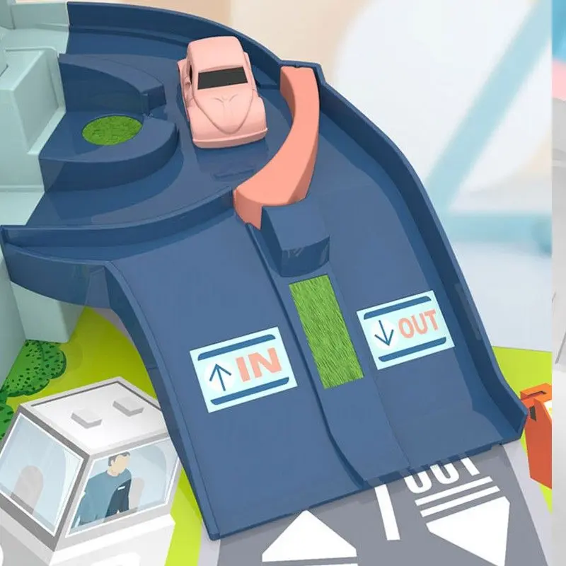 Игровой набор Procart Super Auto Vehicles Building (White/Blue) - 11