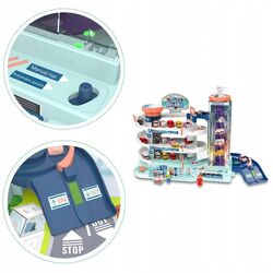 Игровой набор Procart Super Auto Vehicles Building (White/Blue) Thumb