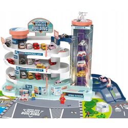 Игровой набор Procart Super Auto Vehicles Building (White/Blue) Thumb