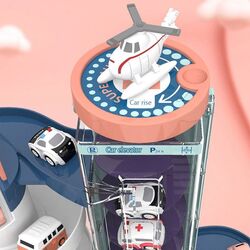 Игровой набор Procart Super Auto Vehicles Building (White/Blue) Thumb