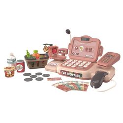 Игрушечный кассовый аппарат с аксессуарами Procart 483432 (Pink)