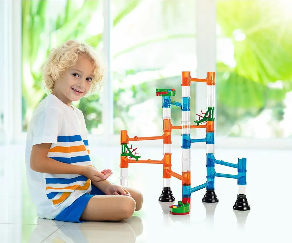 Constructor Quercetti Migoga Marble Run Transparent