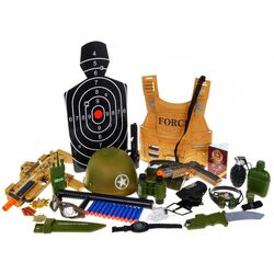 Set de joaca Ramiz Mega Soldier (Green)