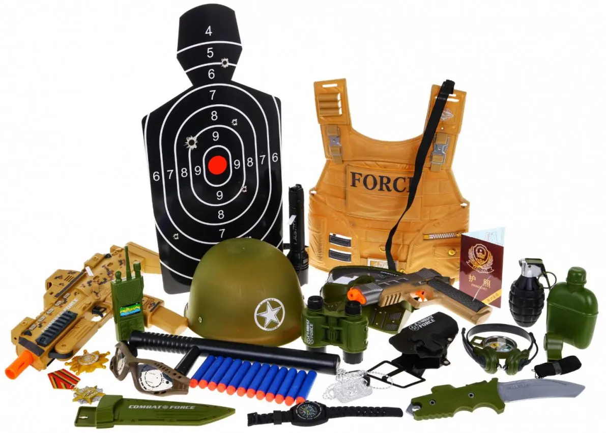 Set de joaca Ramiz Mega Soldier (Green)