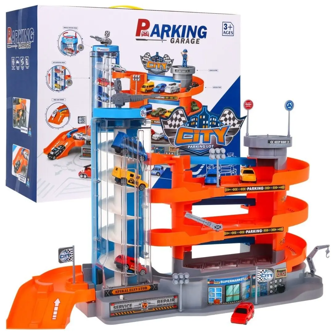 Set de joaca Ramiz Parking Garage YDX51 (Orange/Gray)