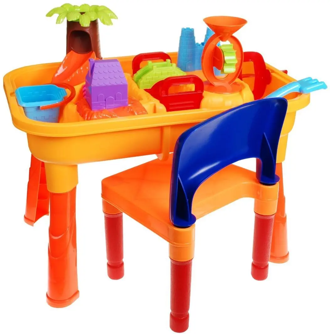 Set de joaca Ramiz Sand and Water Table (Orange)