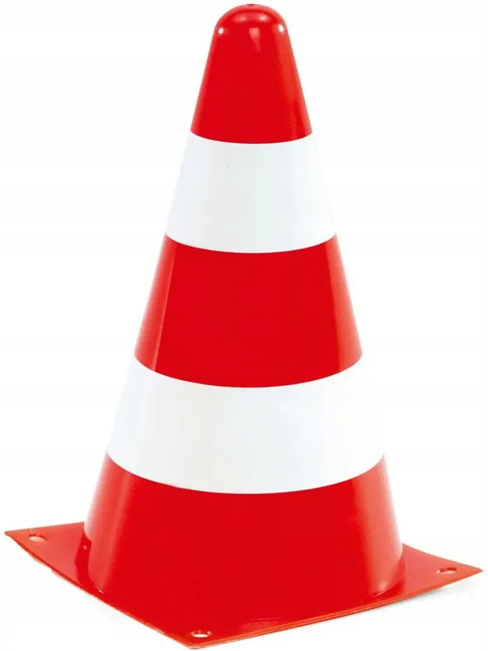 Set conuri de trafic RollyToys 409495 (Red/White)