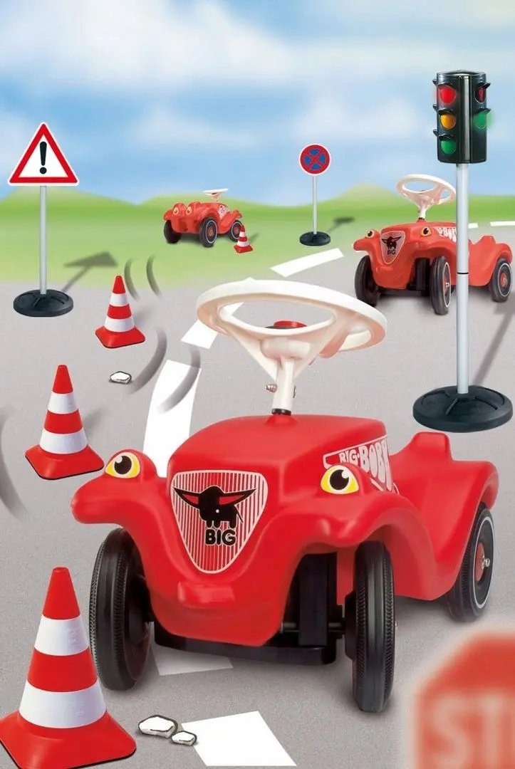 Set conuri de trafic RollyToys 409495 (Red/White)
