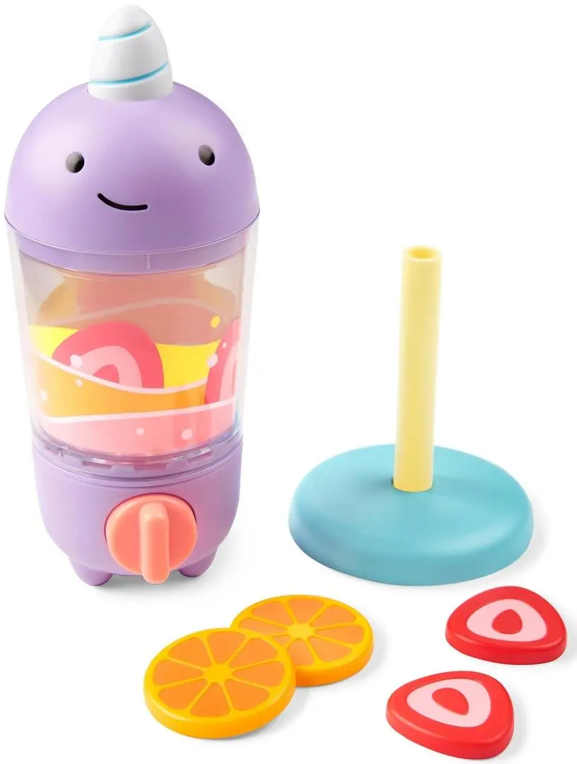 Set de joaca Skip Hop Zoo Shake it Up Smoothie (Narwhal)