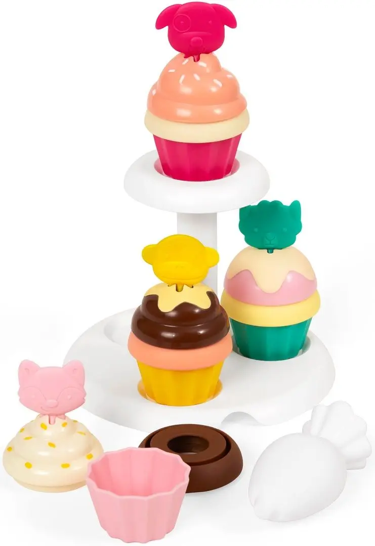 Игровой набор Skip Hop Zoo Sort&Stack Cupcakes (Multicolor)