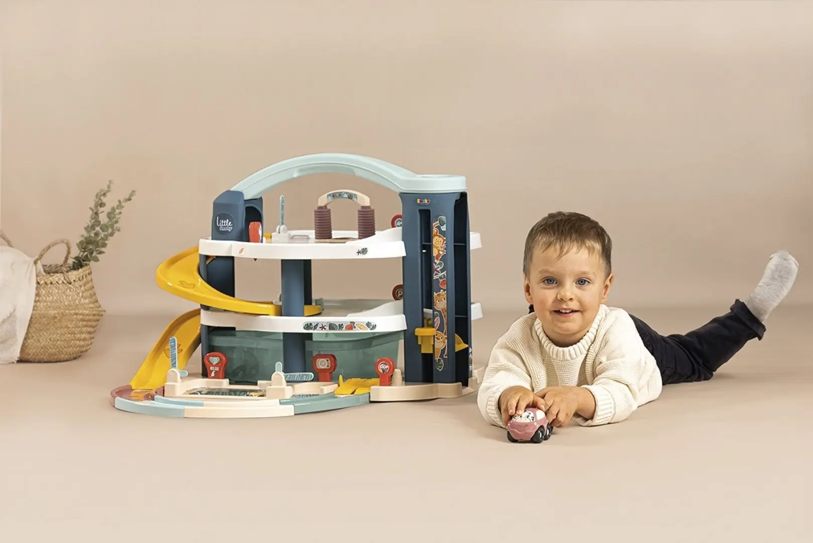 Set de joaca Smoby Big Garage 140203 (Multicolor) - 3