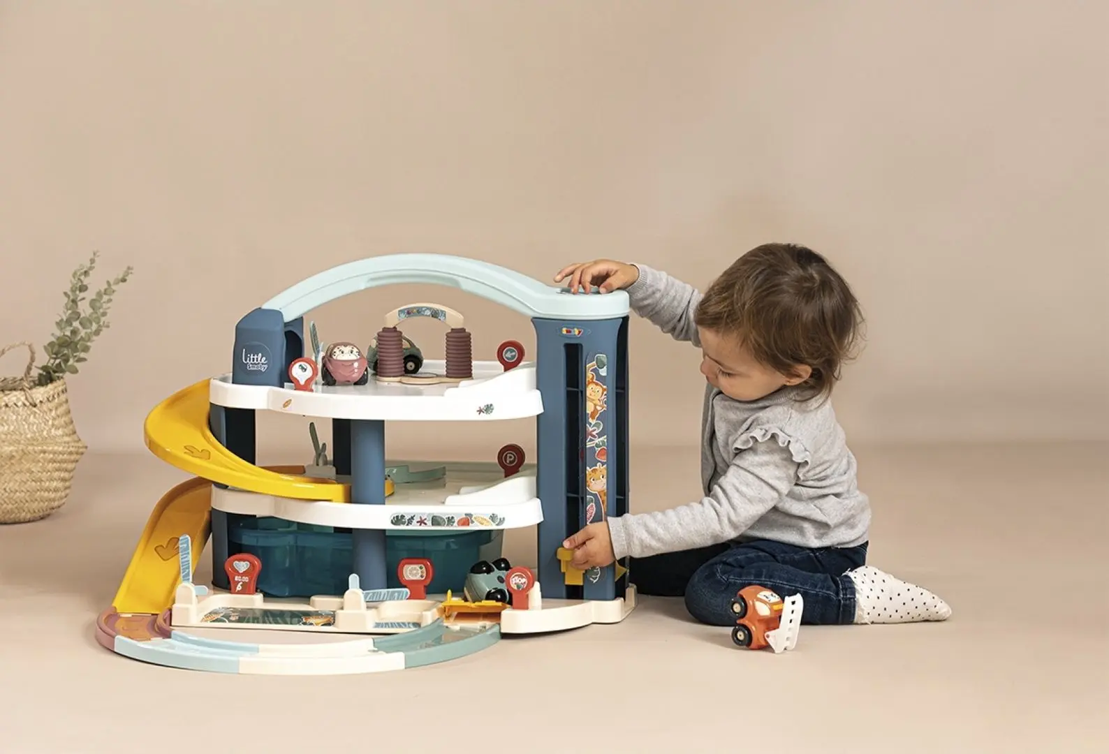 Set de joaca Smoby Big Garage 140203 (Multicolor) - 4