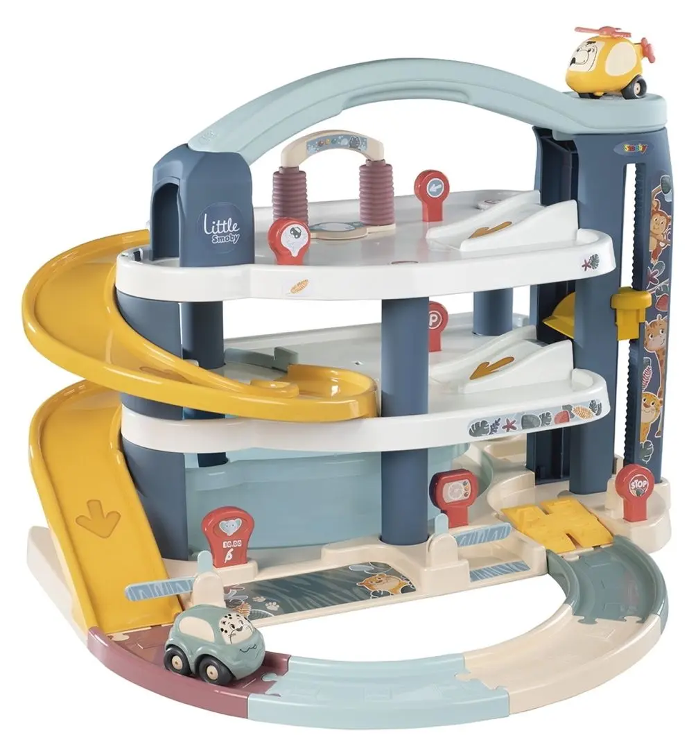 Set de joaca Smoby Big Garage 140203 (Multicolor)
