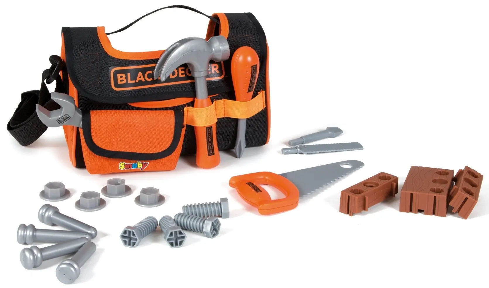 Set de joaca Smoby Black&Decker 360142 (Black/Orange)