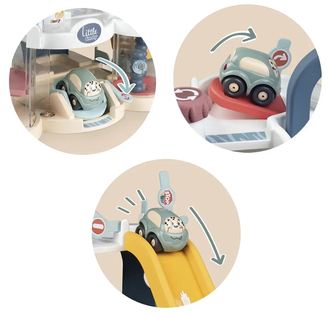 Set de joaca Smoby First Garage 140202 (Multicolor) - 2