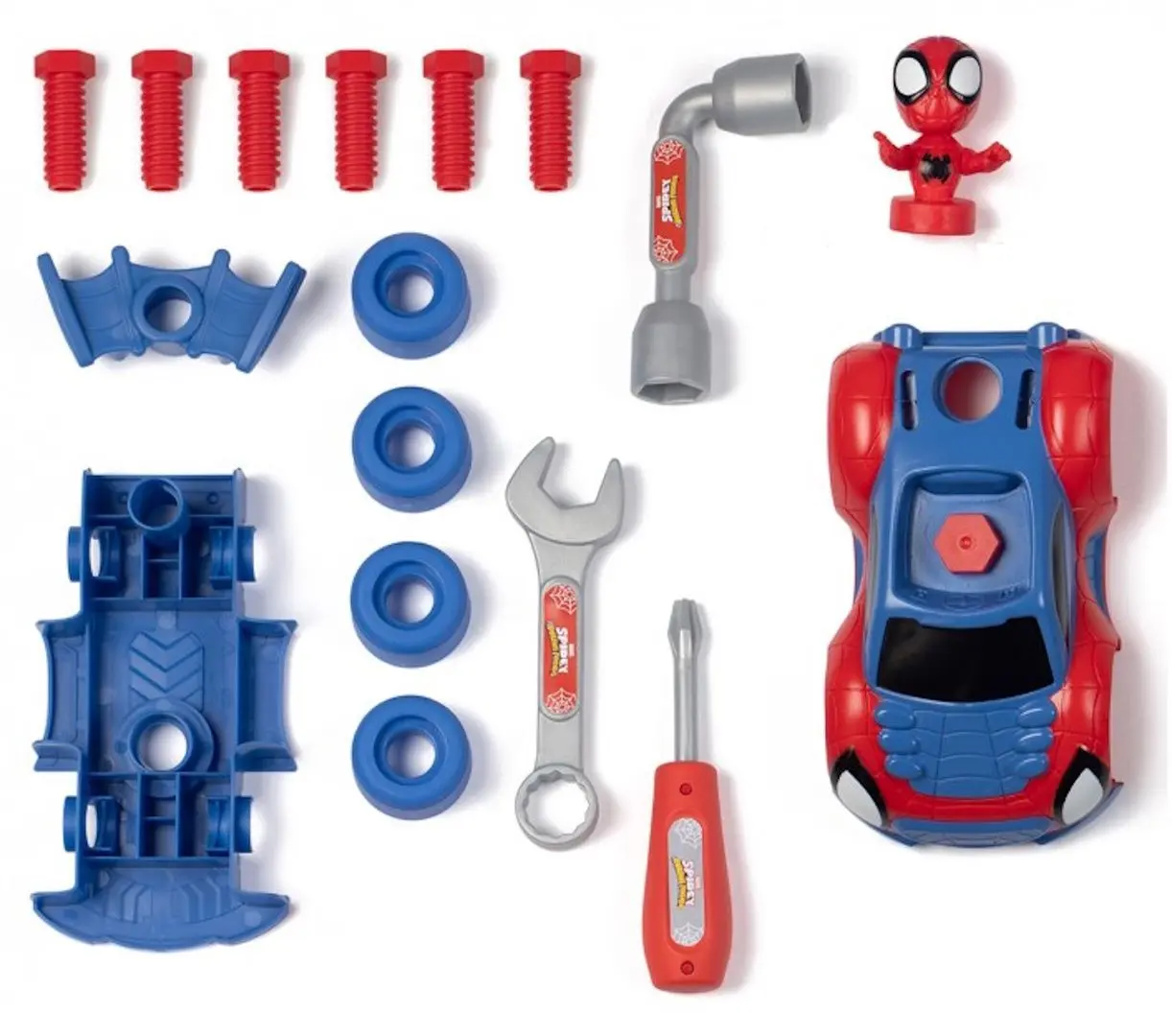 Set de joaca Smoby Marvel Spidey&His Amazing Friends Spidey Box (Red/Blue) - 2