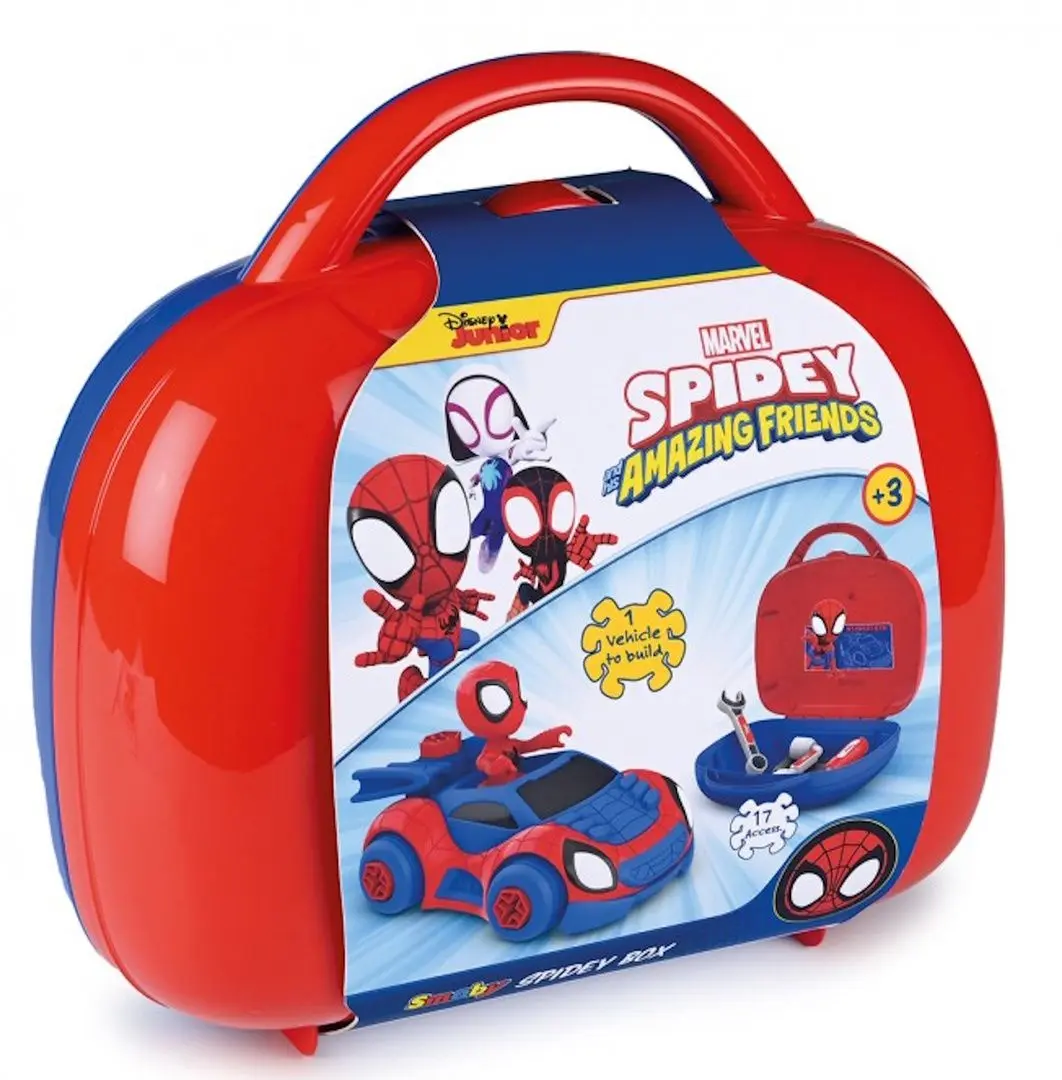 Set de joaca Smoby Marvel Spidey&His Amazing Friends Spidey Box (Red/Blue) - 3