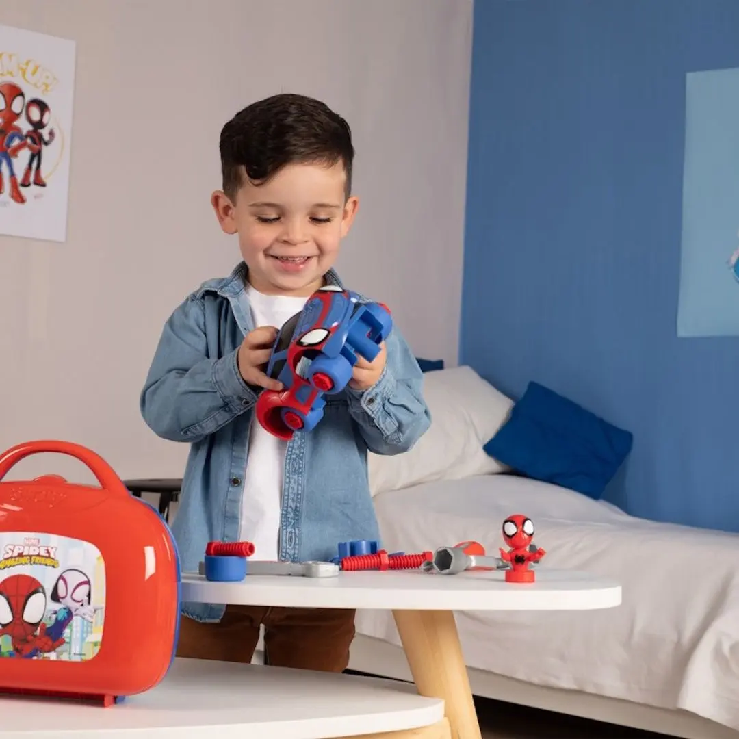 Set de joaca Smoby Marvel Spidey&His Amazing Friends Spidey Box (Red/Blue) - 4