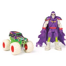 Set de joaca Spin Master Monster Jam Grave Digger 6055108/20121072 (Purple/Green)