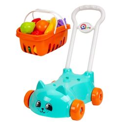 Set de joaca ТехноК Shopping Cart 7570 (Blue/Orange) Thumb