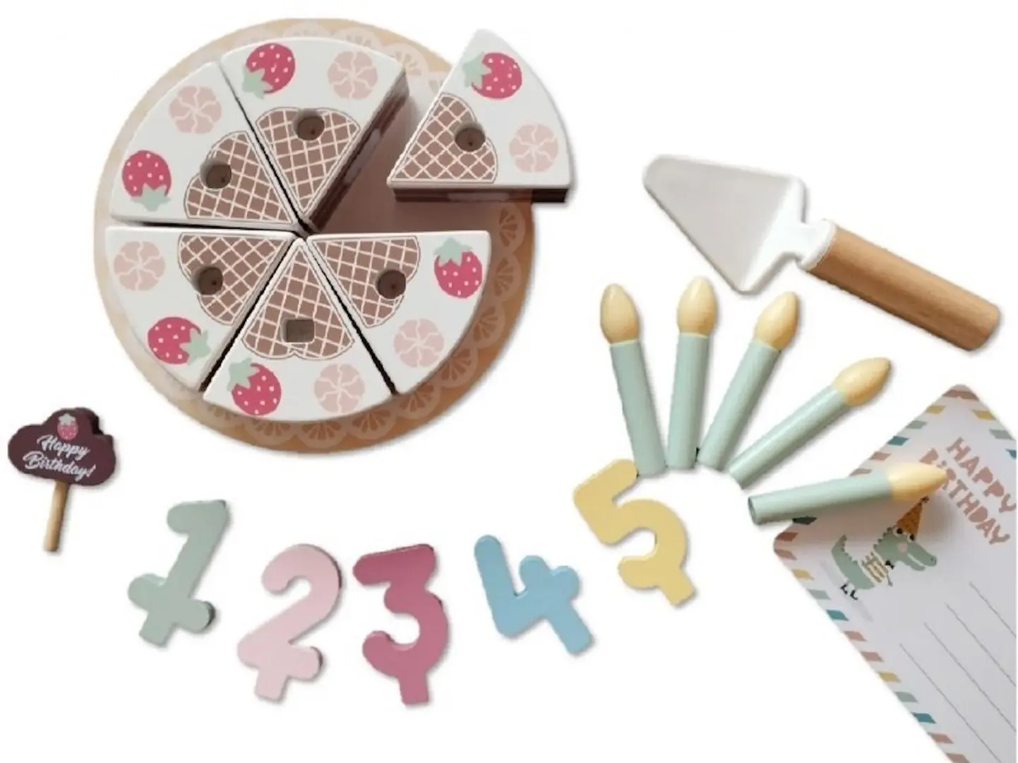 Игровой набор Tooky Toy Birthday Cke TH544B (Multicolor) - 3