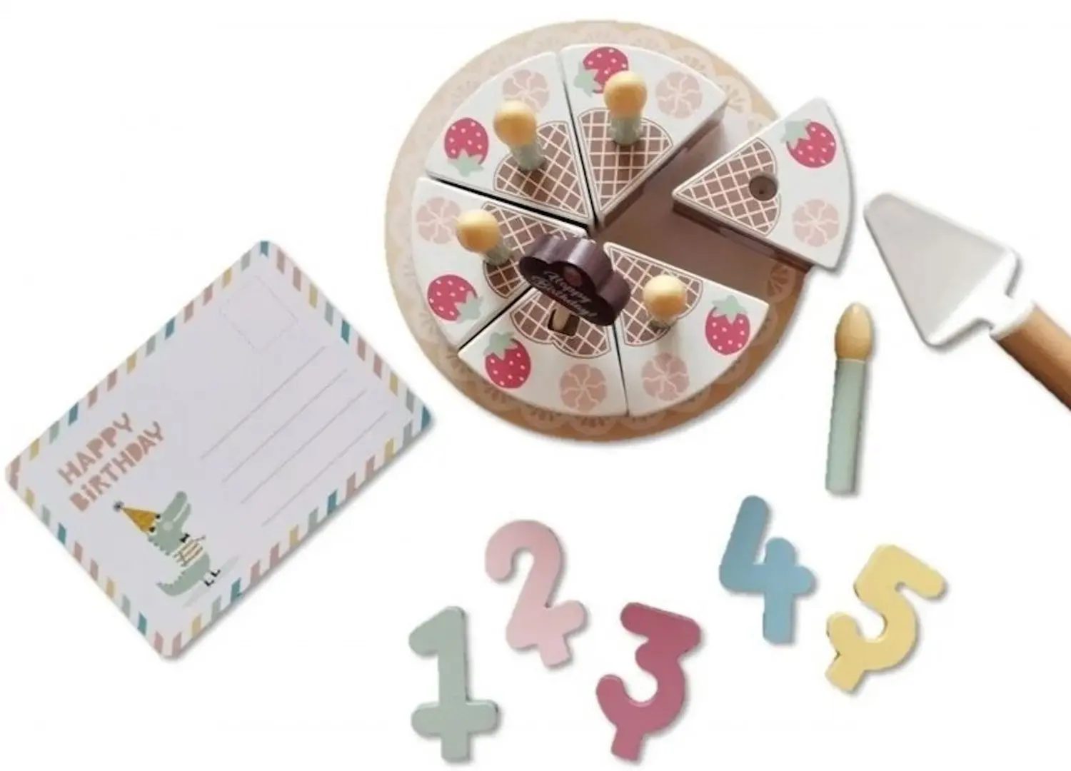Игровой набор Tooky Toy Birthday Cke TH544B (Multicolor)