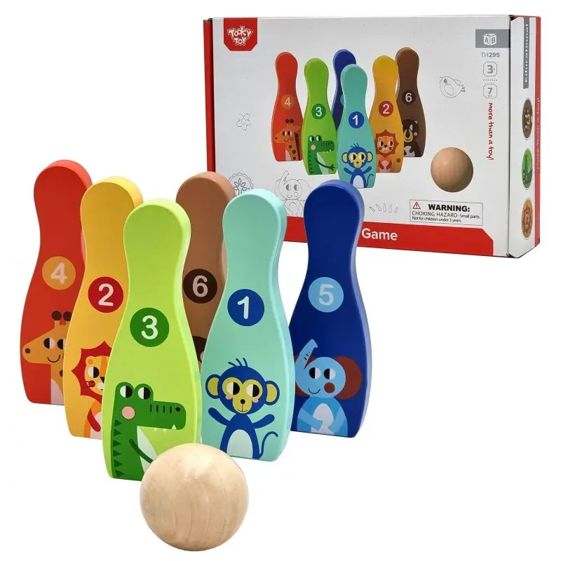 Игровой набор Tooky Toy Bowling Skittles TH295 (Multicolored) - 2