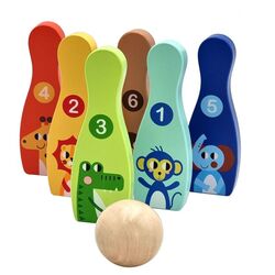 Игровой набор Tooky Toy Bowling Skittles TH295 (Multicolored)