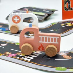 Set de joaca Tooky Toy City Road Puzzle (Multicolor) Thumb