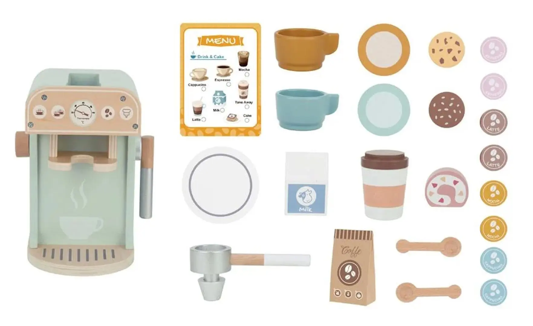 Игровой набор Tooky Toy Coffee MachineFun YJ269 (Multicolor)