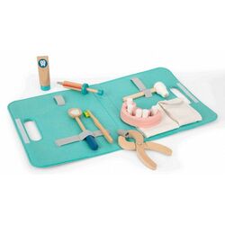 Игровой набор Tooky Toy Little Dentist TH164 (Turquoise/Natural) Thumb