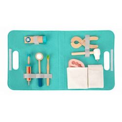 Игровой набор Tooky Toy Little Dentist TH164 (Turquoise/Natural) Thumb