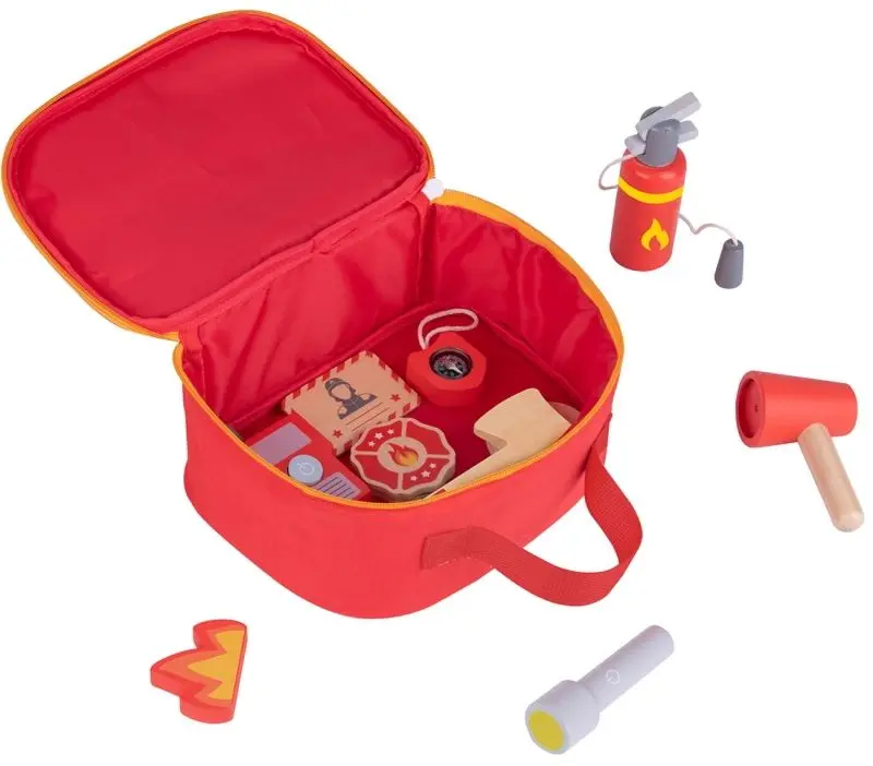 Игровой набор Tooky Toy Little Fireman TK317 (Red/Natural) - 3