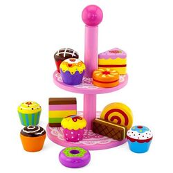 Игровой набор Viga Toys Cupcake with Stand 59893 (Multicolor)
