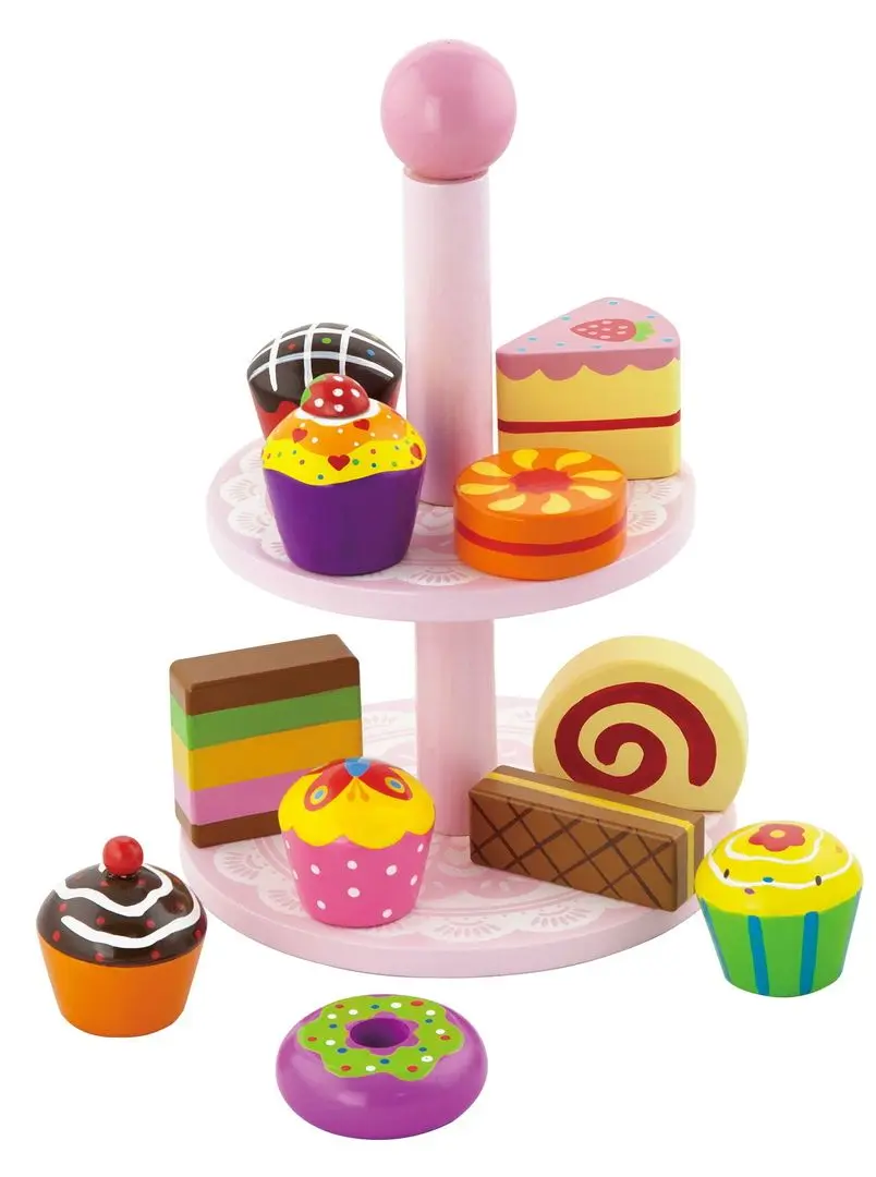 Игровой набор Viga Toys Cupcakes 59893 (Multicolor)