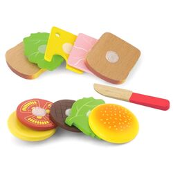 Set de joaca Viga Toys Hamburger&Sandwich 50810 (Multicolor) Thumb