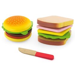 Игровой набор Viga Toys Hamburger&Sandwich 50810 (Multicolor)