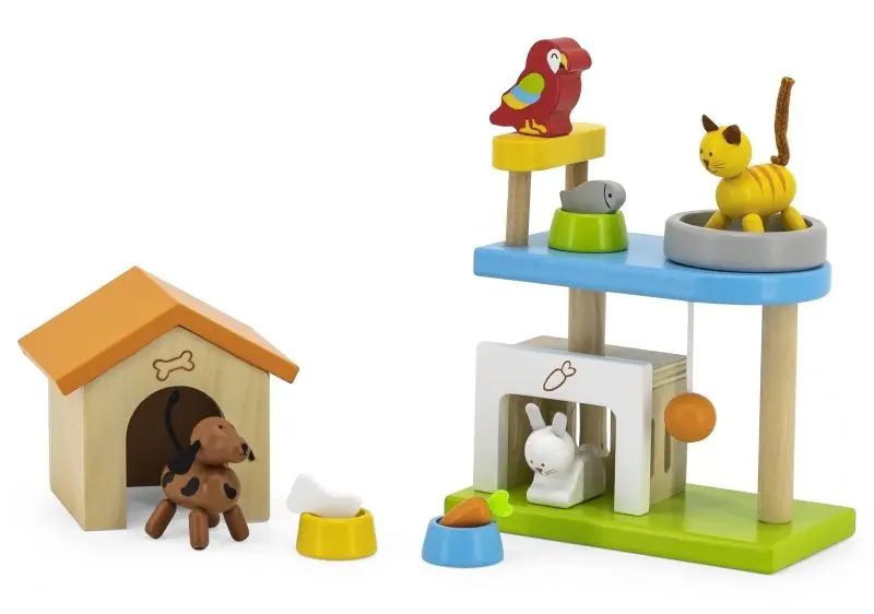 Игровой набор Viga Toys Pets 44568 (Multicolor)