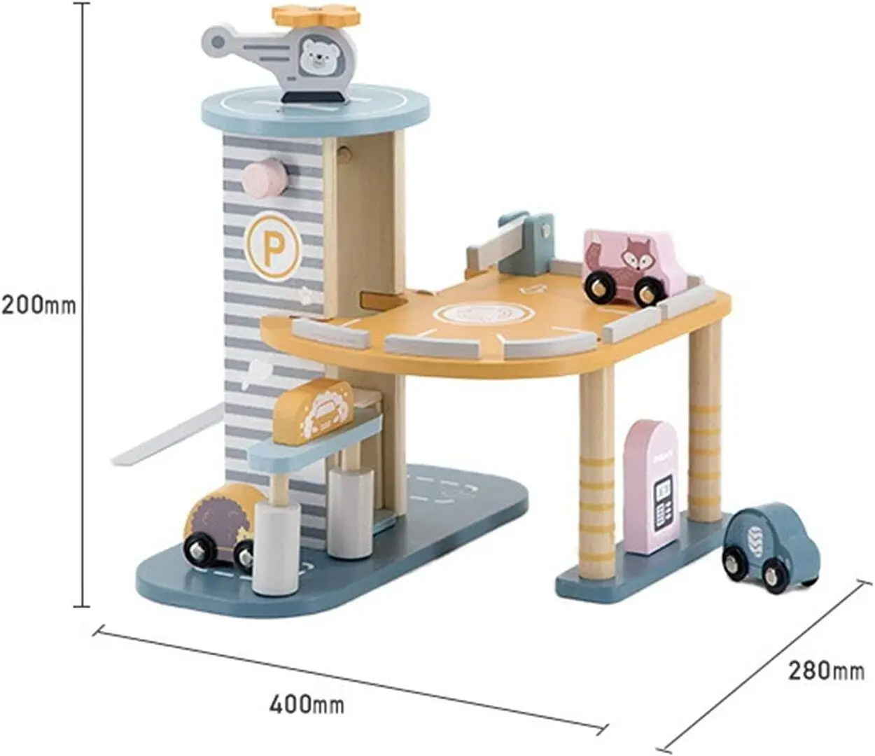 Игровой набор Viga Toys Polarb Parking Garage 44029