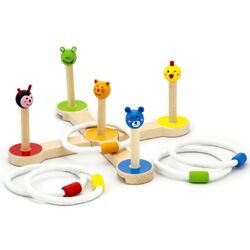 Set de joaca Viga Toys Ring Toss 50174 (Multicolor)