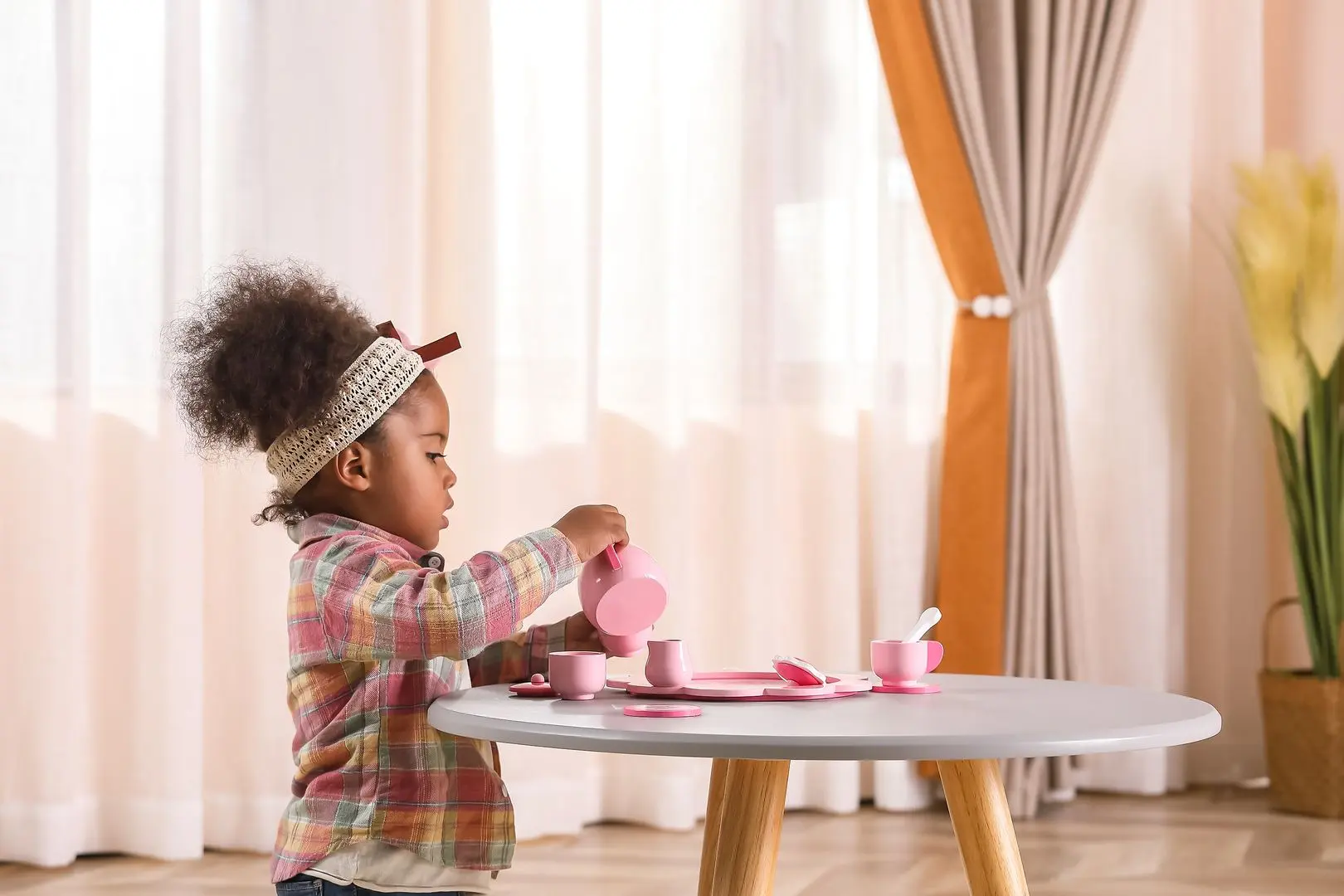 Set de joaca Viga Toys Tea 44543 (Pink) - 6